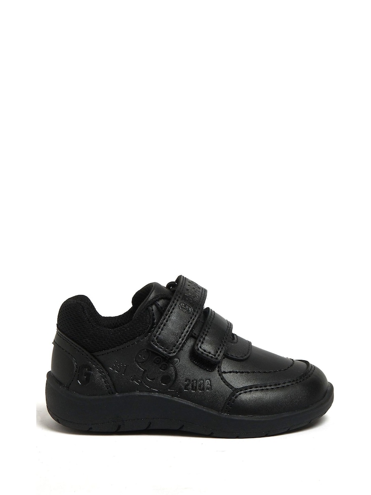 Character Black Boys George Pig School Shoes - Image 1 of 5