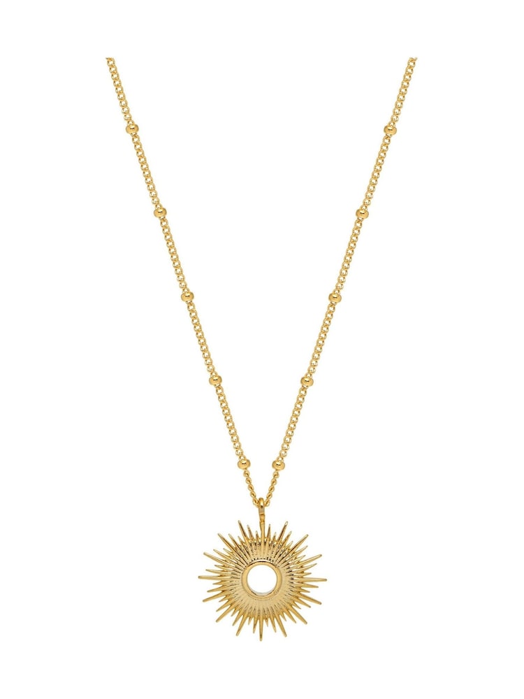 Estella Bartlett Gold Tone Full Sunburst Necklace - Image 1 of 5