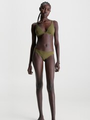 Calvin Klein Archive Fixed Triangle Bikini Top - Image 2 of 4