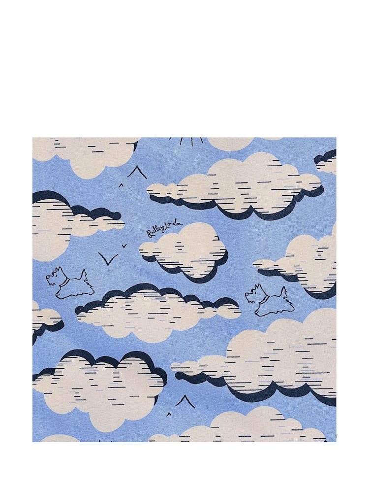 Radley London Sketchy Clouds Responsible Foldaway Bag - Image 4 of 4