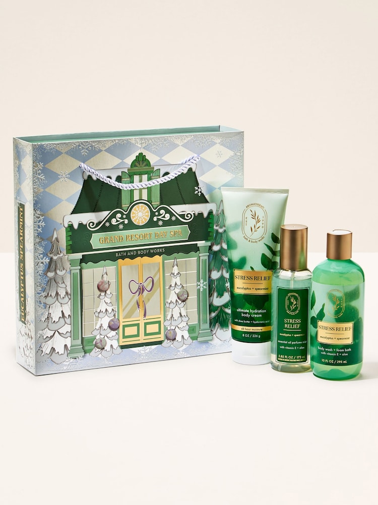 Bath & Body Works Eucalyptus Spearmint Gift Set (Worth £52) - Image 1 of 2