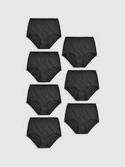 Schwarz - Mikrofaserslips, 7er-Pack - Bild 1 von 5
