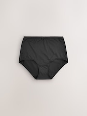 Black Full Brief Microfibre Knickers 7 Pack - Image 6 of 11