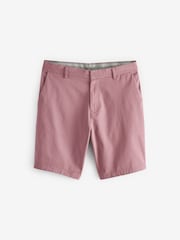 Pink Slim Fit Stretch Chinos Shorts - Image 5 of 8