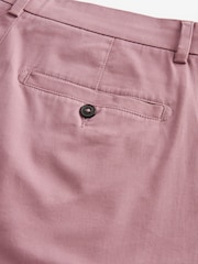 Pink Slim Fit Stretch Chinos Shorts - Image 8 of 8