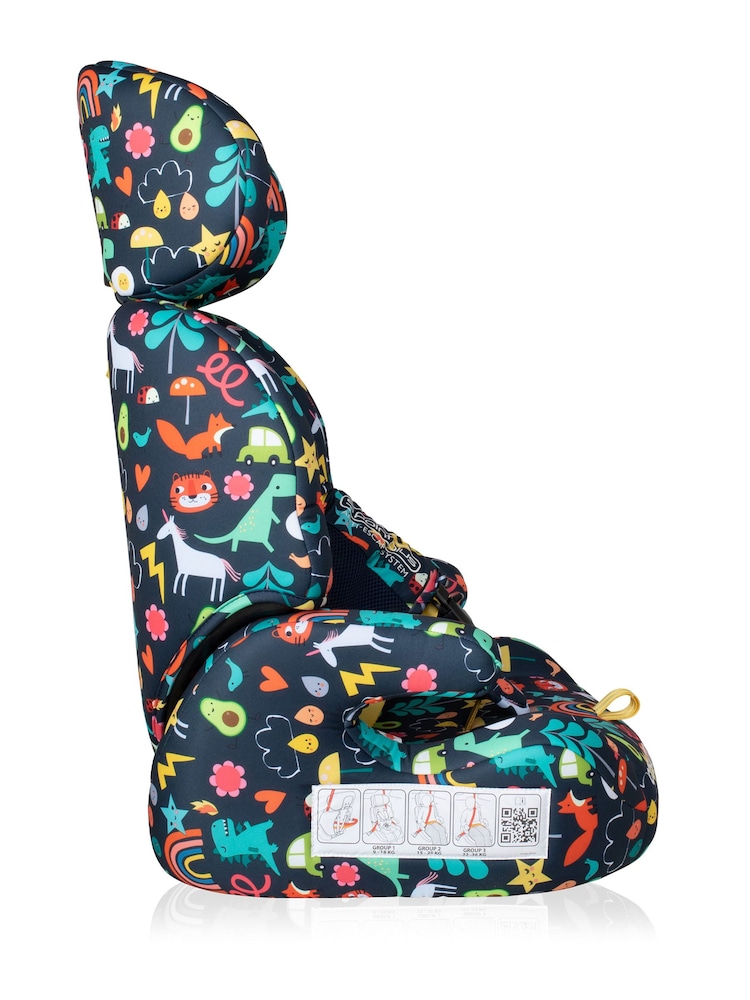 Cosatto Pink Zoomi Group 123 Carnival Car Seat - Image 4 of 4