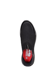 Skechers Black Cessnock Rylind Slip In Slip Resistant Work Trainers - Image 6 of 6