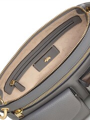 Radley London Medium Grey Berwick Street Zip Top Cross-Body Bag - Image 4 of 4