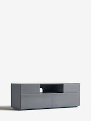 Grey Sloane Glass Collection Luxe Up to 55" TV Stand - Image 3 of 7