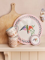 Cath Kidston Set of 4 Cream Round Placemats & Coasters - Image 1 of 3