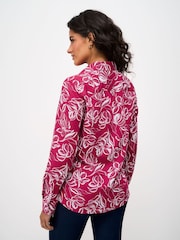 Crew Clothing Pink Viscose Twill Drapey Shirt - Image 2 of 5