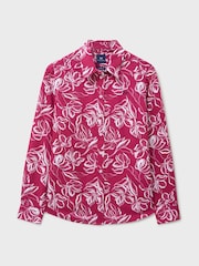 Crew Clothing Pink Viscose Twill Drapey Shirt - Image 5 of 5