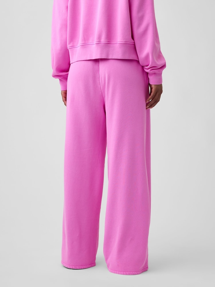 Pink - Gap – weiche Vintage-Jogginghose mit Baggy-Schnitt und weitem Bein - Bild 2 von 5