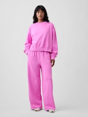 Pink - Gap – weiche Vintage-Jogginghose mit Baggy-Schnitt und weitem Bein - Bild 3 von 5