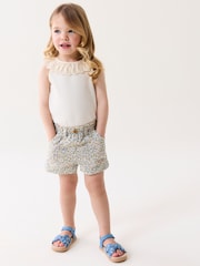 Blue Pull-On Shorts (3mths-7yrs) - Image 1 of 7
