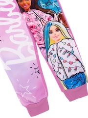 Vanilla Underground Pink Barbie Unisex Kids Fleece All-In-One - Image 4 of 5
