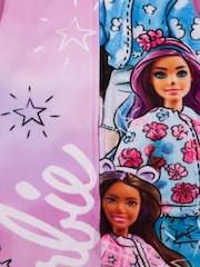 Vanilla Underground Pink Barbie Unisex Kids Fleece All-In-One - Image 5 of 5