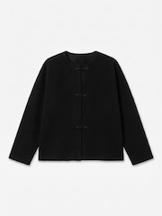 VERO MODA Black Mandarin Collar Jacket - Image 1 of 2