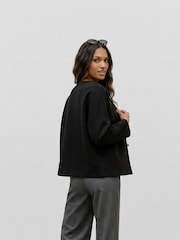 VERO MODA Black Mandarin Collar Jacket - Image 4 of 7