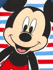 Vanilla Underground Blue Disney Mickey Mouse Licensing Boys Short Sleeve Swimsuit - Image 4 of 5