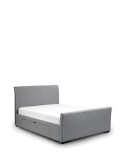 Julian Bowen Grey Capri Fabric Storage Bed - Image 3 of 4