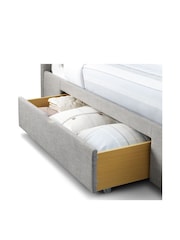 Julian Bowen Grey Capri Fabric Storage Bed - Image 4 of 4
