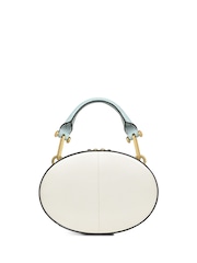 Radley London Small Basil Street Floral Zip Around Grab White Bag - Image 3 of 5