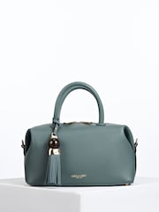 Жасыл - Luella Grey Alessia Bowler Tote - 5суретінің 3 суреті