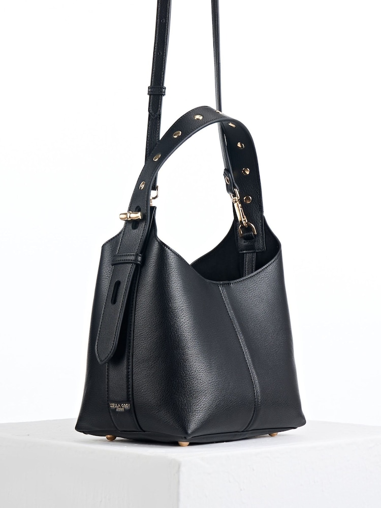 Negru - Luella Grey Roxanne Grab Handle Bag - Imaginea 7 din 7 Negru - Luella Grey Roxanne Grab Handle Bag - Imaginea 7 din 7