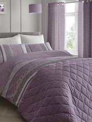 Dreams & Drapes Purple Hanworth Bedspread - Image 1 of 2