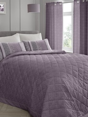 Dreams & Drapes Purple Hanworth Bedspread - Image 2 of 2