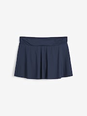 Navy Blue Swim Skirt Bikini Bottoms - Image 5 of 5
