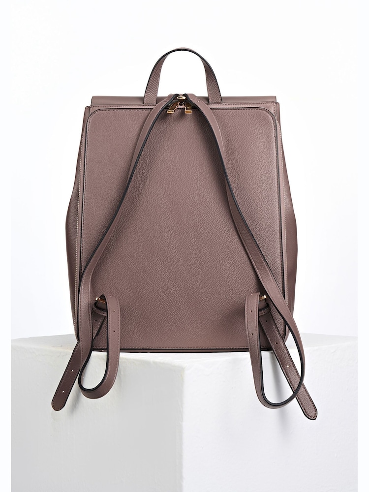 Luella Grey Nude Casey Laptop Backpack - Image 2 of 4 Luella Grey Nude Casey Laptop Backpack - Image 2 of 4