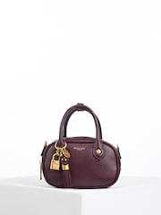 Luella Grey Purple Ruthanna Mini Bowler - Image 1 of 3