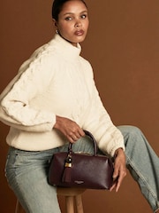Күлгін - Luella Grey Alessia Bowler Tote - 6суретінің 3 суреті
