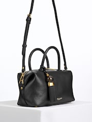 Қара - Luella Grey Alessia Bowler Tote - 5суретінің 4 суреті