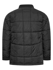 BadRhino Big & Tall Black Quilted Bomber Jacket - Image 4 of 4