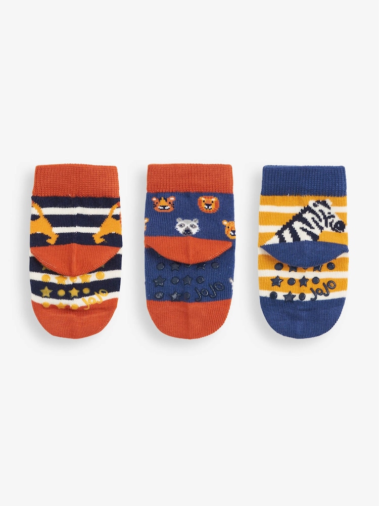 Komplet 3 parov nogavic JoJo Maman Bébé Safari - Slika 2 iz 2 Komplet 3 parov nogavic JoJo Maman Bébé Safari - Slika 2 iz 2