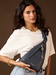 Albastru - Luella Grey Darla Weekend Cross-Body Bag - Imaginea 1 din 6