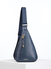 Albastru - Luella Grey Darla Weekend Cross-Body Bag - Imaginea 3 din 6
