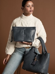 Luella Grey Saskia Tote-Tasche mit Webstruktur - Bild 2 von 5