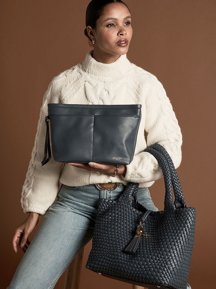 Luella Grey Saskia Tote-Tasche mit Webstruktur - Bild 2 von 5 Luella Grey Saskia Tote-Tasche mit Webstruktur - Bild 2 von 5
