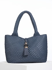 Luella Grey Saskia Tote-Tasche mit Webstruktur - Bild 3 von 5