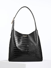 Luella Grey Black Ariadne Hobo Bag - Image 3 of 5
