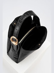 Luella Grey Black Ariadne Hobo Bag - Image 5 of 5