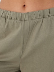 Chelsea Peers Green Organic Cotton Button Up Pyjama Set - Image 4 of 5