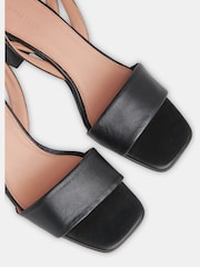 Whistles Black Block Heel Eden Sandals - Image 3 of 3
