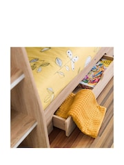 Julian Bowen Oak Kids Storage Bunk Bed - Image 4 of 5