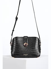 Luella Grey Black Mills Cross-Body Bag - Image 4 of 6