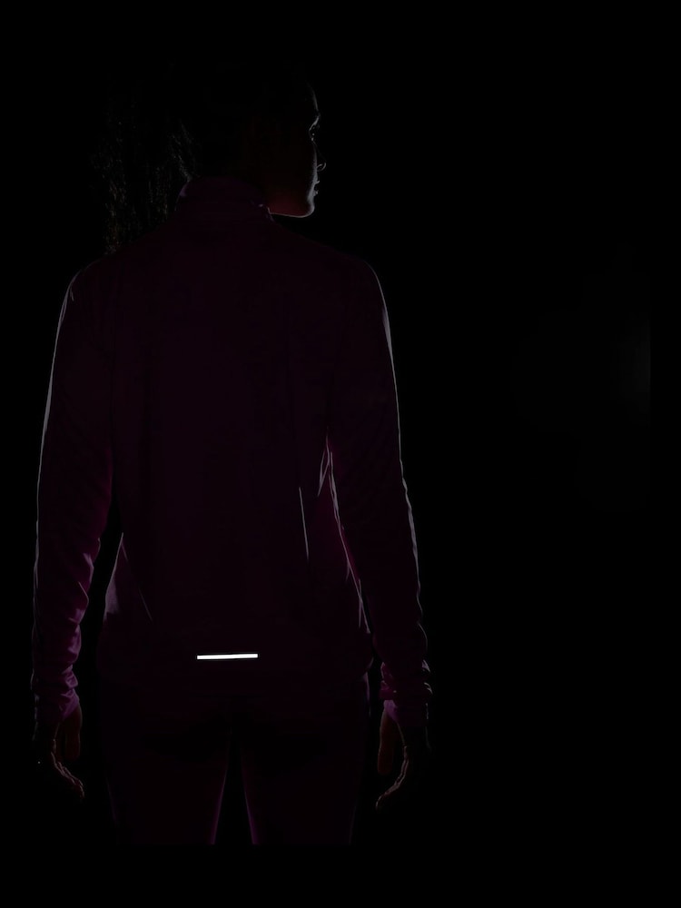 Nike Pink Swoosh Dri-FIT Half Zip Mid Layer - Image 6 of 6